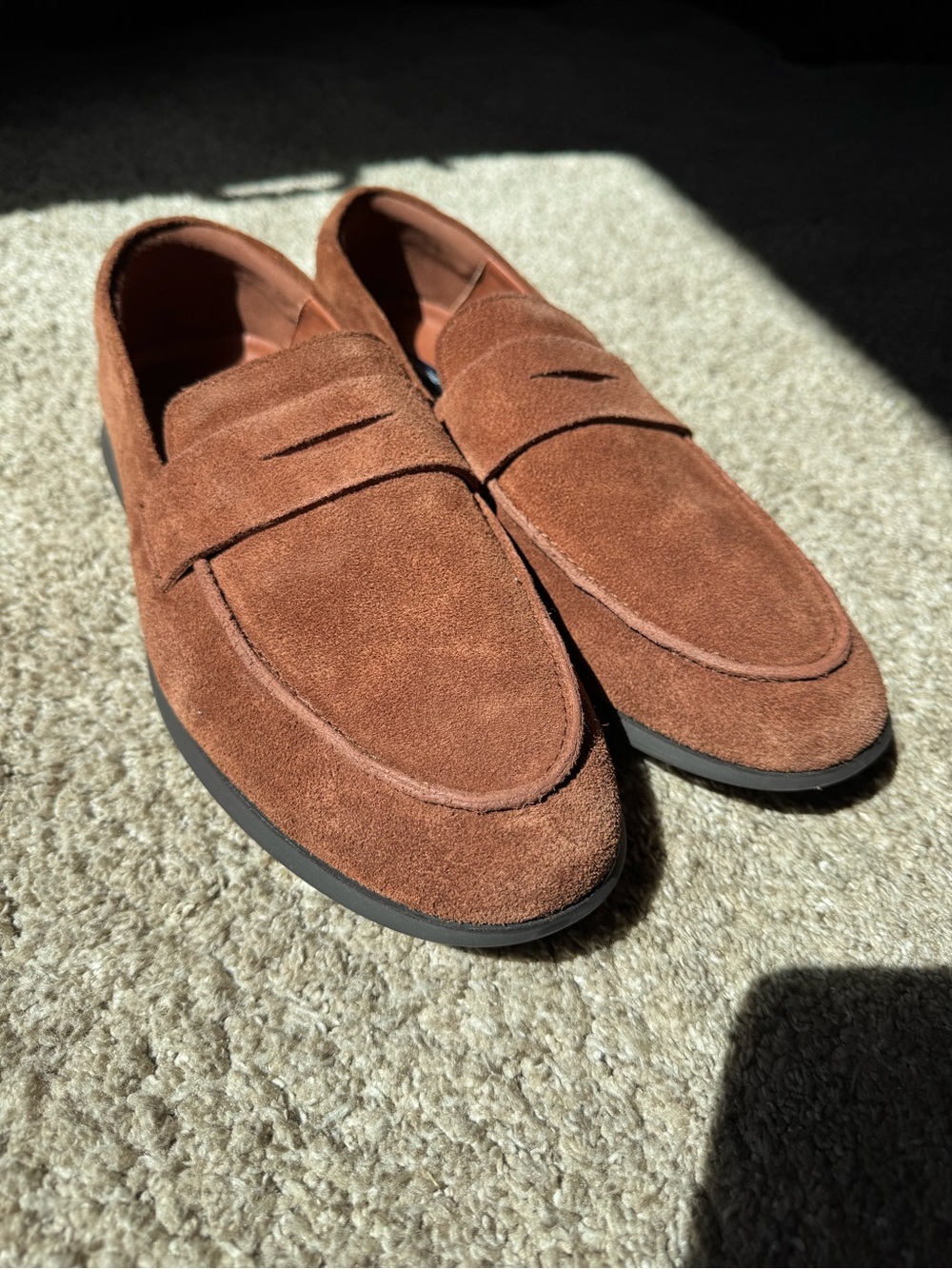 Wolf and Shepherd Suede Loafers